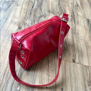 Red rockabilly satchel purse 👛.Made in Italy 🇮🇹